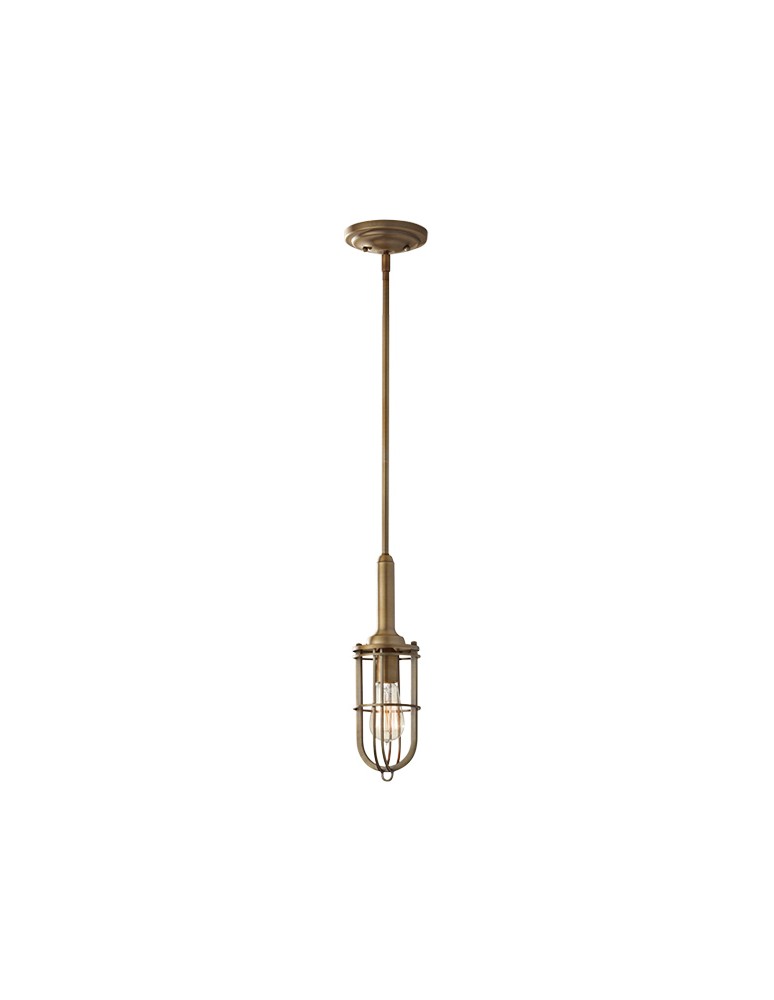 Lampy wiszące - Feiss URBAN RENEWAL 1x60W E27 FE/URBANRWL/P/J Wisząca - produkt kolory-swiatla.pl 1