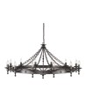 Elstead Lighting Interior Wisząca WARWICK 12x60W E14 WR12 GRAPHITE