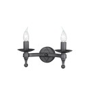 Kinkiety - Elstead Lighting Interior Kinkiet WARWICK 2x60W E14 WR2 GRAPHITE - produkt 1