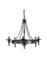 Elstead Lighting Interior Wisząca WARWICK 5x60W E14 WR5 GRAPHITE