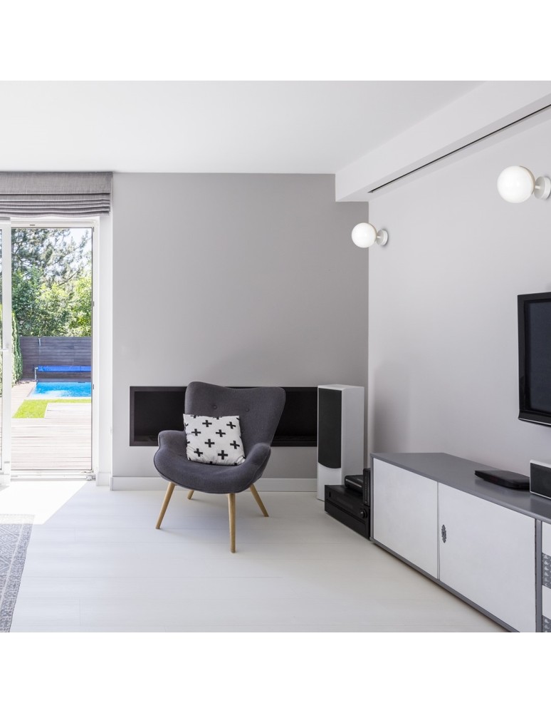 Milagro Kinkiet SFERA WOOD 1xE14 MLP5423