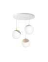 Milagro Lampa wisząca SFERA WOOD 3xE14 MLP5425