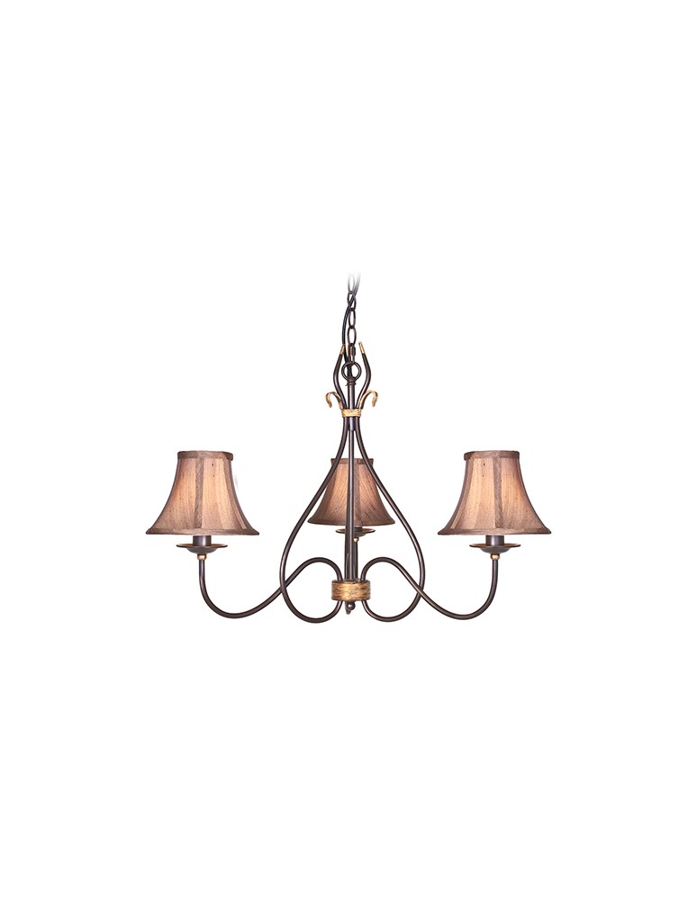 Żyrandole retro - Elstead Lighting Interior Wisząca WINDEMERE 3x60W E14 WM3 - produkt kolory-swiatla.pl 1