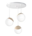 Milagro Lampa wisząca SFERA WOOD 3xE14 MLP5425 Milagro Lampa wisząca SFERA WOOD 3xE14 MLP5425