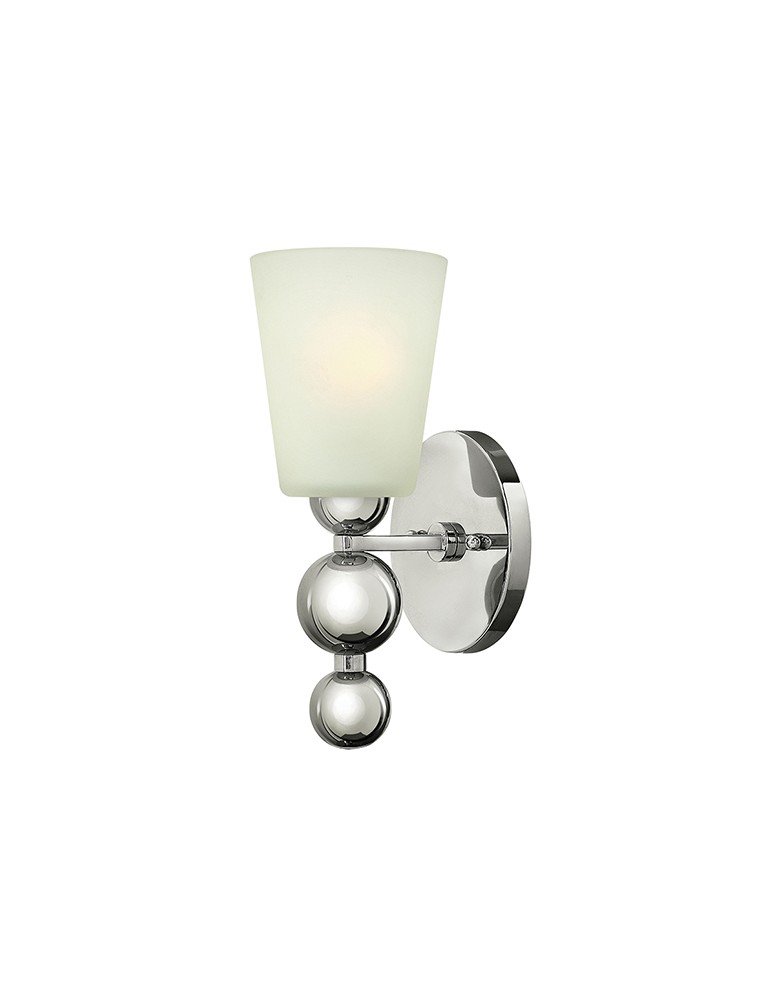 Kinkiety glamour - Hinkley ZELDA 1x60W E27 HK/ZELDA1 PN Kinkiet - produkt kolory-swiatla.pl 1