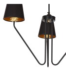 Milagro Żyrandol VICTORIA BLACK 3xE27 MLP4912 Milagro Żyrandol VICTORIA BLACK 3xE27 MLP4912