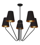 Milagro Żyrandol VICTORIA BLACK 5xE27 MLP4913 Milagro Żyrandol VICTORIA BLACK 5xE27 MLP4913