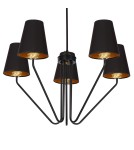 Milagro Żyrandol VICTORIA BLACK 5xE27 MLP4913 Milagro Żyrandol VICTORIA BLACK 5xE27 MLP4913