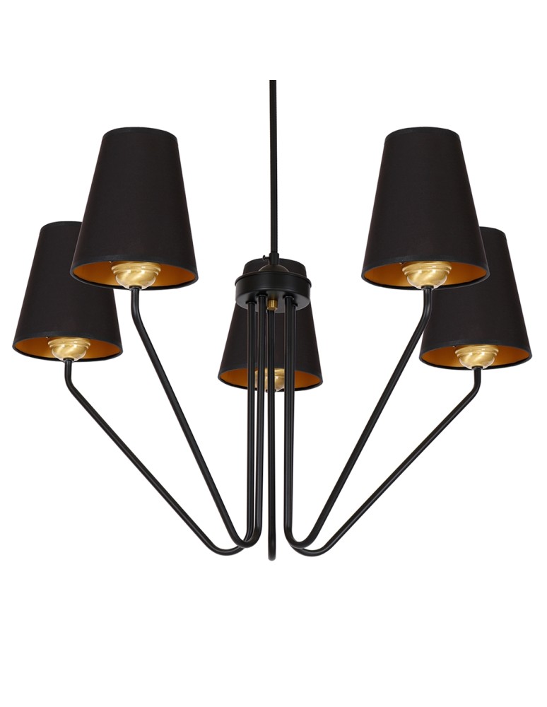 Milagro Żyrandol VICTORIA BLACK 5xE27 MLP4913 Milagro Żyrandol VICTORIA BLACK 5xE27 MLP4913