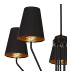 Milagro Żyrandol VICTORIA BLACK 5xE27 MLP4913 Milagro Żyrandol VICTORIA BLACK 5xE27 MLP4913