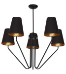 Milagro Żyrandol VICTORIA BLACK 5xE27 MLP4913 Milagro Żyrandol VICTORIA BLACK 5xE27 MLP4913