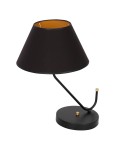 Lampy stołowe z abażurem - Milagro Lampa stołowa VICTORIA BLACK 1xE27 MLP4914 - product 1