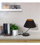 Lampy stołowe z abażurem - Milagro Lampa stołowa VICTORIA BLACK 1xE27 MLP4914 - product 2