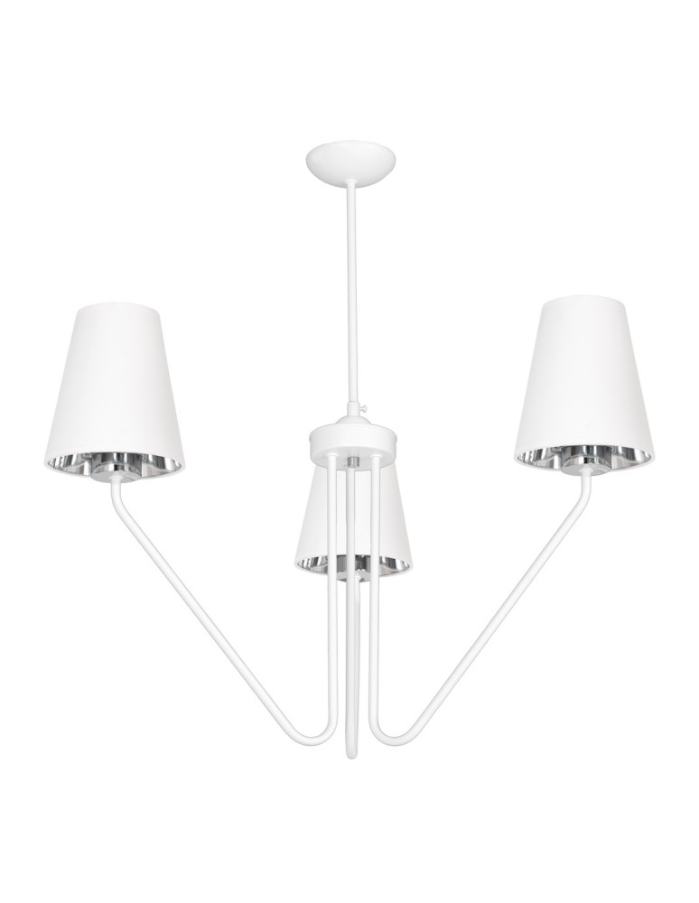 Milagro Żyrandol VICTORIA WHITE 3xE27 MLP4917