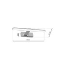 Milagro Kinkiet SPLASH CHROME 40cm 8W LED ML5613 Milagro Kinkiet SPLASH CHROME 40cm 8W LED ML5613