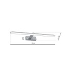 Milagro Kinkiet SPLASH CHROME 60cm 12W LED ML5614 Milagro Kinkiet SPLASH CHROME 60cm 12W LED ML5614