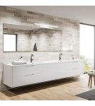 Kinkiety łazienkowe - Milagro Kinkiet SPLASH WHITE 40cm 8W LED ML5617 - product 4