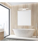 Kinkiety łazienkowe - Milagro Kinkiet SPLASH WHITE 40cm 8W LED ML5617 - product 6
