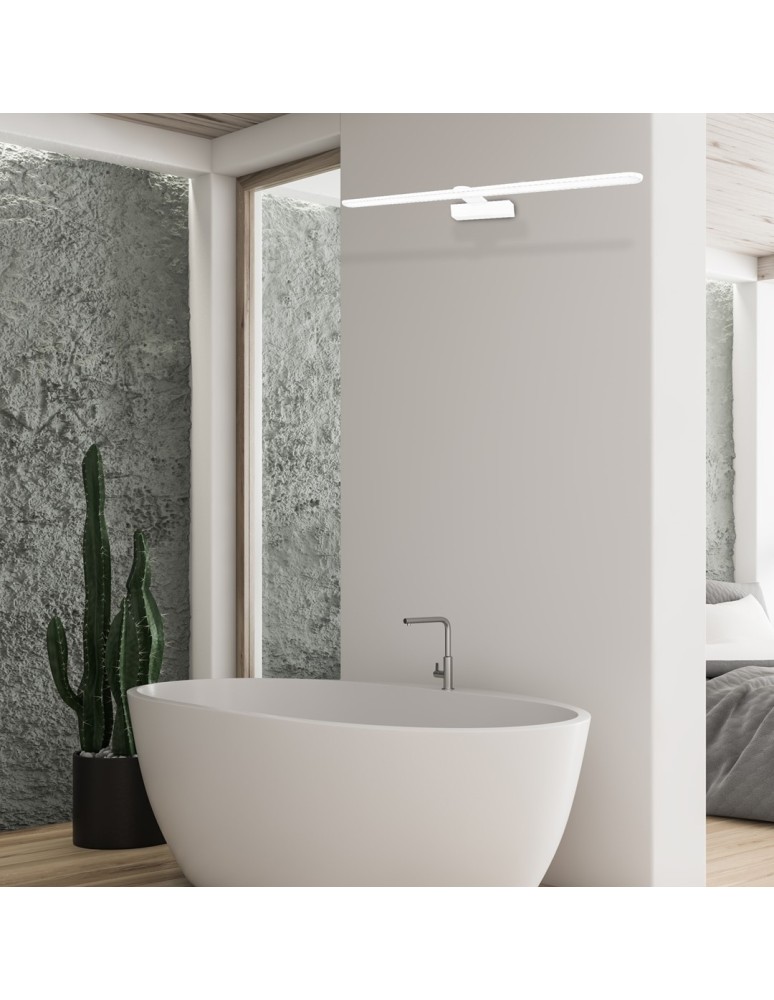 Milagro Kinkiet SPLASH WHITE 60cm 12W LED ML5618 Milagro Kinkiet SPLASH WHITE 60cm 12W LED ML5618