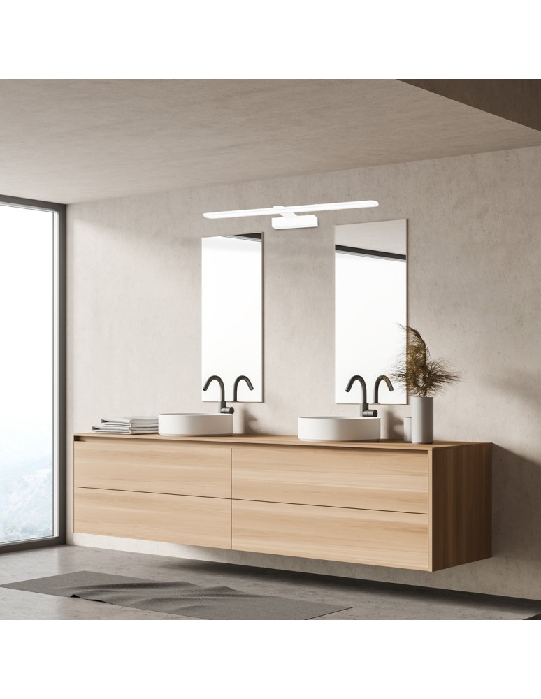 Milagro Kinkiet SPLASH WHITE 60cm 12W LED ML5618 Milagro Kinkiet SPLASH WHITE 60cm 12W LED ML5618