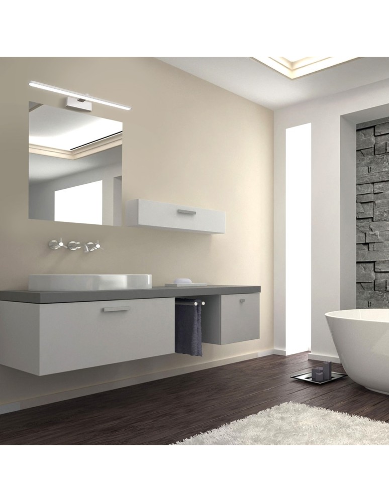 Milagro Kinkiet SPLASH WHITE 60cm 12W LED ML5618 Milagro Kinkiet SPLASH WHITE 60cm 12W LED ML5618