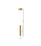 Lampy wiszące - Milagro Lampa wisząca GOLDIE 5W LED ML5713 - product 8