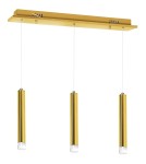 Lampy wiszące - Milagro Lampa wisząca GOLDIE 3x5W LED ML5714 - product 2