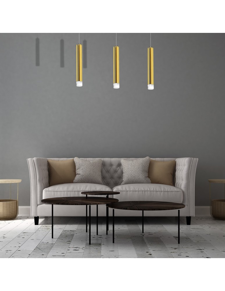 Milagro Lampa wisząca GOLDIE 3x5W LED ML5714