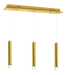 Lampy wiszące - Milagro Lampa wisząca GOLDIE 3x5W LED ML5714 - product 10