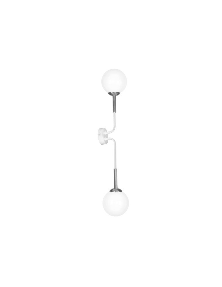 Milagro Kinkiet GENEVA WHITE 2xE14 MLP5672 Milagro Kinkiet GENEVA WHITE 2xE14 MLP5672