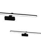 Milagro Kinkiet SPLASH BLACK 80cm 16W LED ML5723 Milagro Kinkiet SPLASH BLACK 80cm 16W LED ML5723