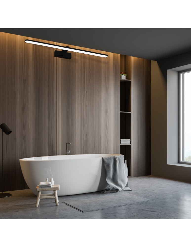 Milagro Kinkiet SPLASH BLACK 80cm 16W LED ML5723 Milagro Kinkiet SPLASH BLACK 80cm 16W LED ML5723