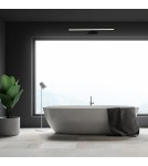 Milagro Kinkiet SPLASH BLACK 80cm 16W LED ML5723 Milagro Kinkiet SPLASH BLACK 80cm 16W LED ML5723