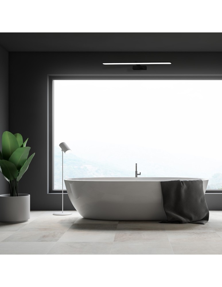 Milagro Kinkiet SPLASH BLACK 80cm 16W LED ML5723 Milagro Kinkiet SPLASH BLACK 80cm 16W LED ML5723