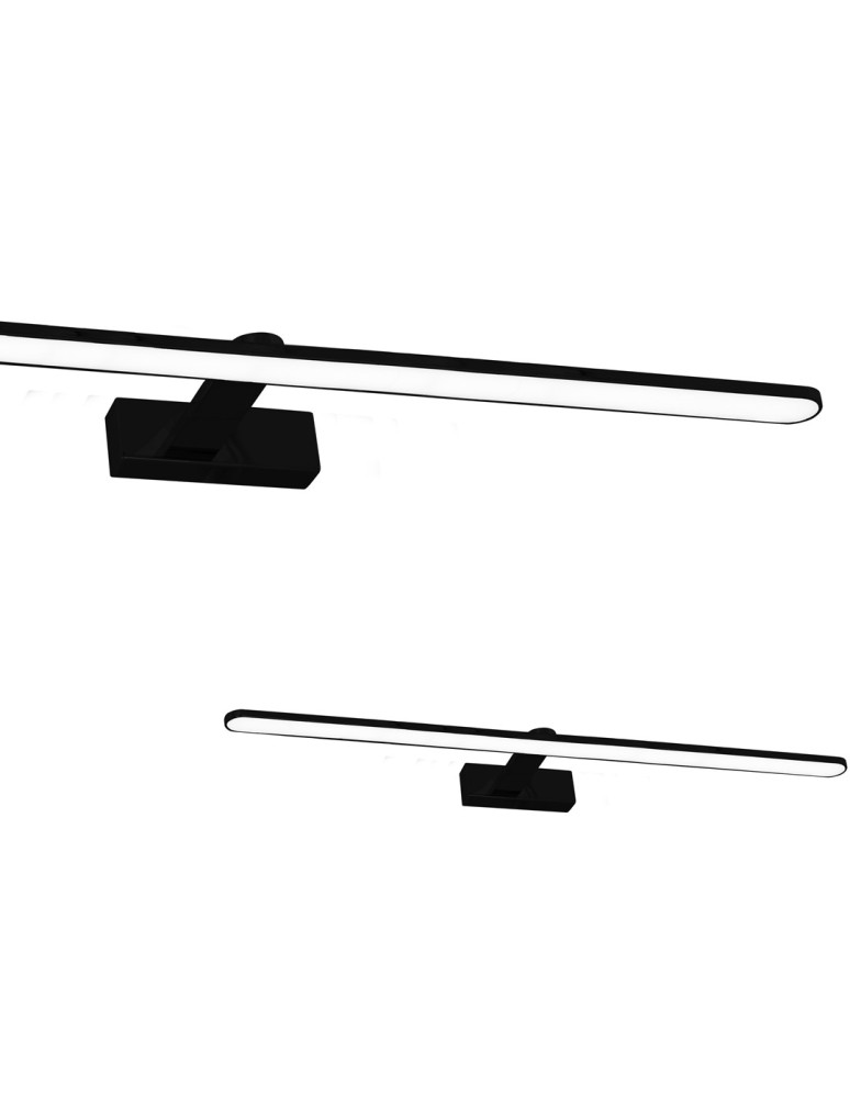 Milagro Kinkiet SPLASH BLACK 100cm 21W LED ML5725
