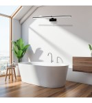 Kinkiety łazienkowe - Milagro Kinkiet SPLASH BLACK 100cm 21W LED ML5725 - product 5