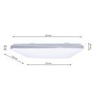 Plafony z pilotem - Milagro Plafon PALERMO 72W LED Ściemnialny+ Pilot ML4857 - product 8
