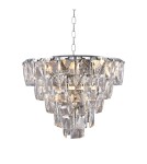 Lampy wiszące glamour - Milagro Żyrandol CHELSEA CHROME 6xE14 ML6001 - product 3
