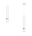 Milagro Lampa wisząca JOKER WHITE/GOLD 1xGU10 MLP6081 Milagro Lampa wisząca JOKER WHITE/GOLD 1xGU10 MLP6081