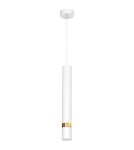 Milagro Lampa wisząca JOKER WHITE/GOLD 1xGU10 MLP6081 Milagro Lampa wisząca JOKER WHITE/GOLD 1xGU10 MLP6081