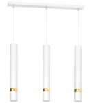 Milagro Lampa wisząca JOKER WHITE/GOLD 3xGU10 MLP6082 Milagro Lampa wisząca JOKER WHITE/GOLD 3xGU10 MLP6082