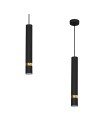 Milagro Lampa wisząca JOKER BLACK/GOLD 1xGU10 MLP6079