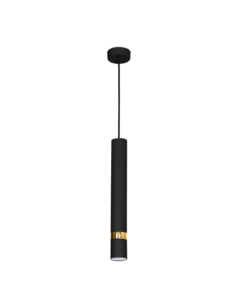 Milagro Lampa wisząca JOKER BLACK/GOLD 1xGU10 MLP6079 Milagro Lampa wisząca JOKER BLACK/GOLD 1xGU10 MLP6079