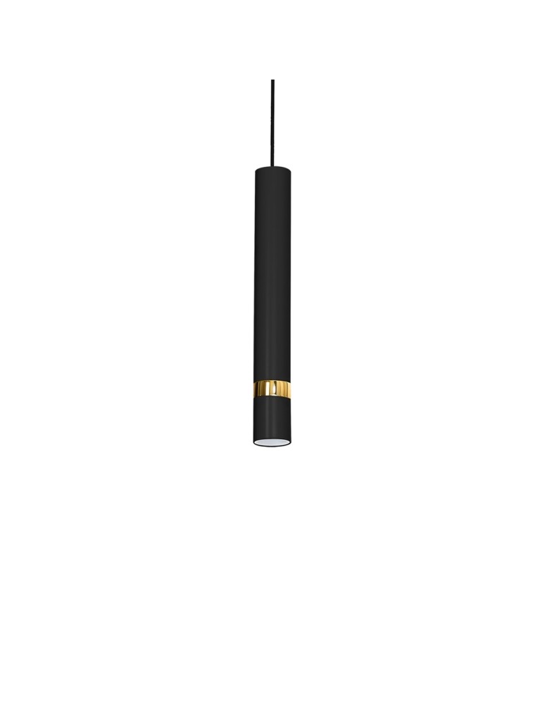 Milagro Lampa wisząca JOKER BLACK/GOLD 1xGU10 MLP6079 Milagro Lampa wisząca JOKER BLACK/GOLD 1xGU10 MLP6079