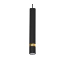 Milagro Lampa wisząca JOKER BLACK/GOLD 1xGU10 MLP6079 Milagro Lampa wisząca JOKER BLACK/GOLD 1xGU10 MLP6079