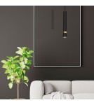 Milagro Lampa wisząca JOKER BLACK/GOLD 1xGU10 MLP6079 Milagro Lampa wisząca JOKER BLACK/GOLD 1xGU10 MLP6079