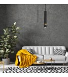 Milagro Lampa wisząca JOKER BLACK/GOLD 1xGU10 MLP6079 Milagro Lampa wisząca JOKER BLACK/GOLD 1xGU10 MLP6079