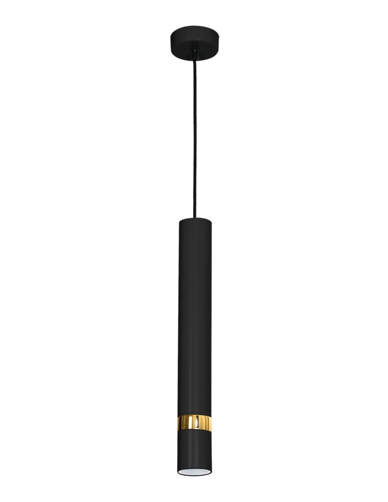 Milagro Lampa wisząca JOKER BLACK/GOLD 1xGU10 MLP6079 Milagro Lampa wisząca JOKER BLACK/GOLD 1xGU10 MLP6079