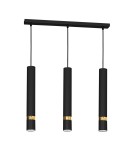Milagro Lampa wisząca JOKER BLACK/GOLD 3xGU10 MLP6080 Milagro Lampa wisząca JOKER BLACK/GOLD 3xGU10 MLP6080