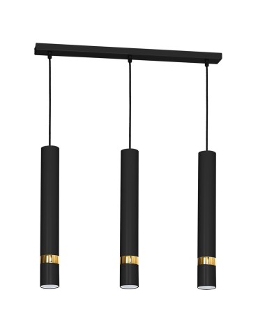 Milagro Lampa wisząca JOKER BLACK/GOLD 3xGU10 MLP6080 - produkt 2